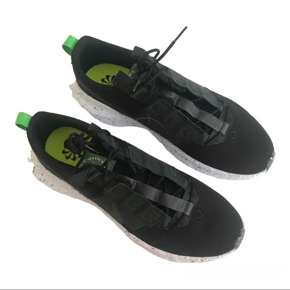 Nike Crater Impact Green Black/White/Green Size 11.5 NW No Top Box